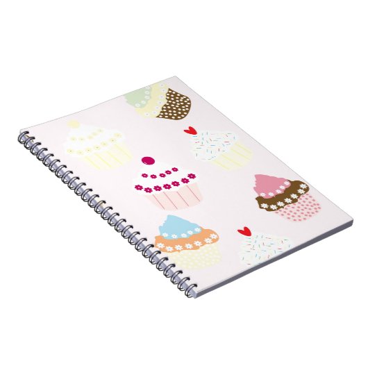 Cupcakes Notizblock (Rechte Seite)