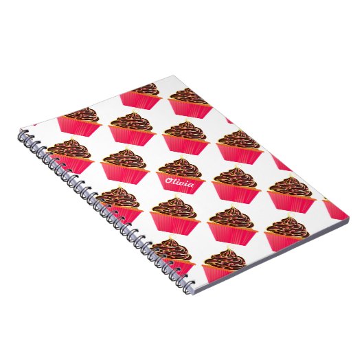 Cupcakes Notizblock (Rechte Seite)