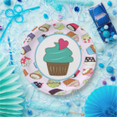 Cupcakes Pappteller (Party)