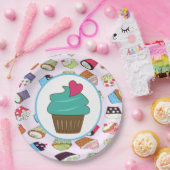 Cupcakes Pappteller (Party)