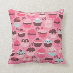 Cupcakes Pilze von Fluff Kissen