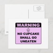 Cupcakes! Postkarte (Vorne/Hinten)