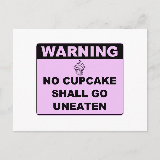 Cupcakes! Postkarte (Vorderseite)
