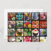 Cupcakes Postkarte (Vorne/Hinten)