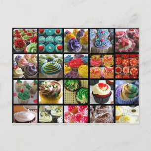 Cupcakes Postkarte