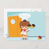 Cupcakes Postkarte (Vorne/Hinten)