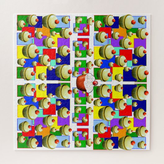 Cupcakes Puzzle (Horizontal)