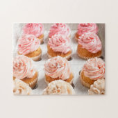 Cupcakes Puzzle - Pinks (Horizontal)