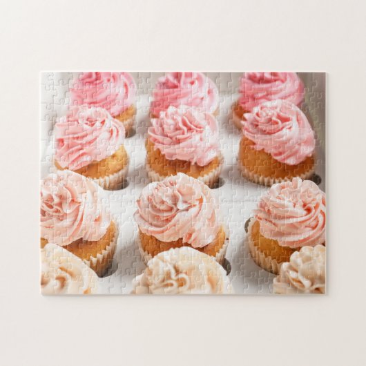 Cupcakes Puzzle - Pinks (Horizontal)
