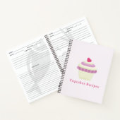 Cupcakes Rezepte Notebook Notizblock (Innenseite)