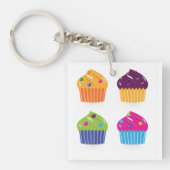 Cupcakes Schlüsselanhänger (Vorderseite)