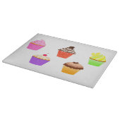 Cupcakes Schneidebrett (Ecke)