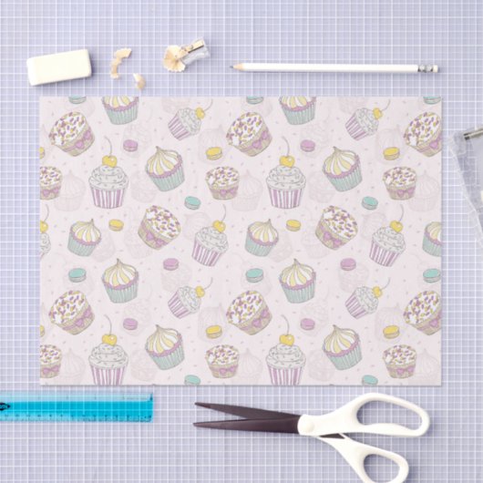 Cupcakes Seidenpapier (Handwerk)