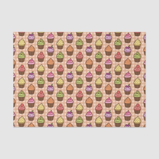 Cupcakes Seidenpapier (Vorderseite)