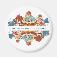 Cupcakes sind das Answer Funny Sprichwort