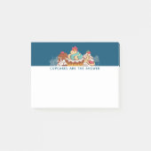 Cupcakes sind das Answer Funny Sprichwort Post-it Klebezettel (Vorderseite)