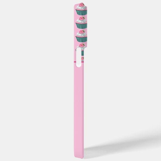 Cupcakes Skaliert benutzerdefinierten Namen für Fo Case-Mate iPhone Hülle (Rückseite / Rechts)