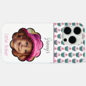 Cupcakes Skaliert benutzerdefinierten Namen für Fo Case-Mate iPhone Hülle (Rückseite (Horizontal))