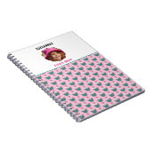 Cupcakes Skaliert benutzerdefinierten Namen für Fo Notizblock (Rechte Seite)