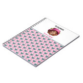 Cupcakes Skaliert benutzerdefinierten Namen für Fo Notizblock (Linke Seite)