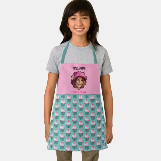 Cupcakes Skaliert benutzerdefinierten Namen für Fo Schürze (Insitu)