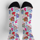 Cupcakes Socken (Oben)