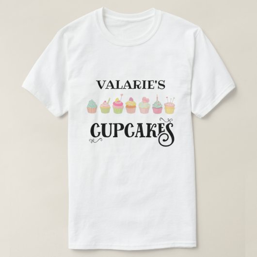 Cupcakes  T-Shirt (Design vorne)