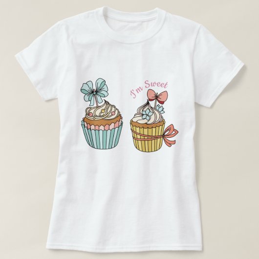 Cupcakes T-Shirt (Design vorne)