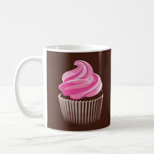 Cupcakes-Tasse Kaffeetasse (Links)