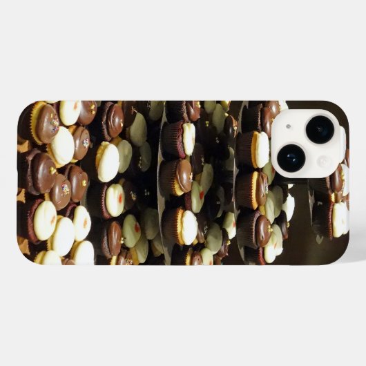 Cupcakes TelefonCase Case-Mate iPhone Hülle (Rückseite (Horizontal))