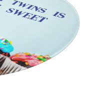 Cupcakes Twins Cutting Board Schneidebrett (Ecke)