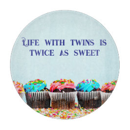 Cupcakes Twins Cutting Board Schneidebrett