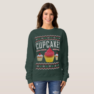 Cupcakes Ugly Christmas Sweater Sweatshirt