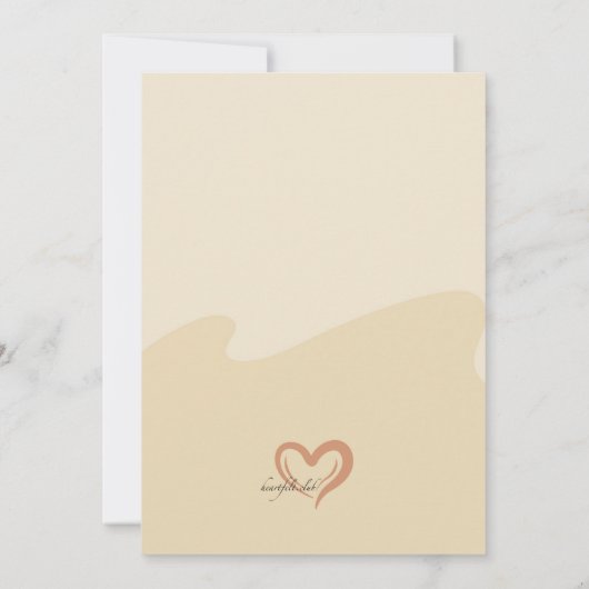 Cupcakes und Einladung zum Kaffee (Rückseite)