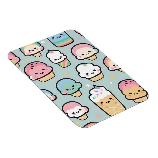 Cupcakes und Eiscreme Magnet (Rechte Seite)