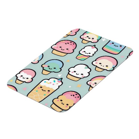 Cupcakes und Eiscreme Magnet (Linke Seite)