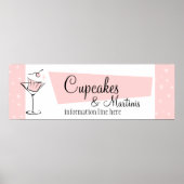 Cupcakes und Martinis! Poster (Vorne)