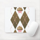 Cupcakes und Raute Mousepad (Mit Mouse)