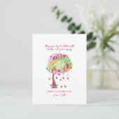 Cupcakes Valentine Feiertagskarte (Stehend Vorderseite)