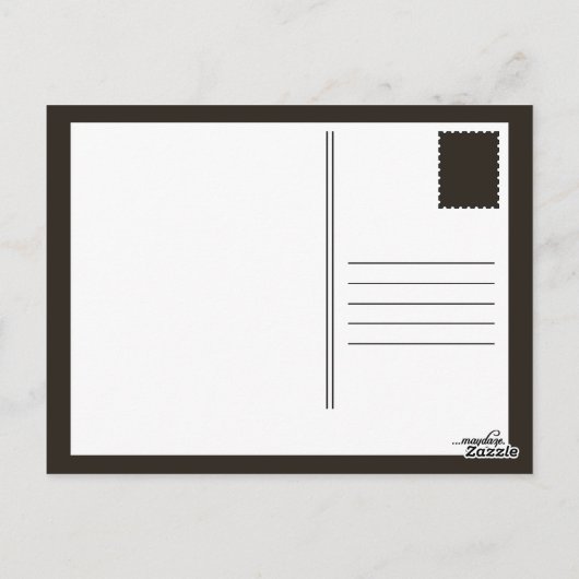 CUPCAKES-Verkaufs-Mails Postkarte (Rückseite)