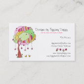 Cupcakes Visitenkarte (Rückseite)