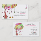 Cupcakes Visitenkarte (Vorne/Hinten)