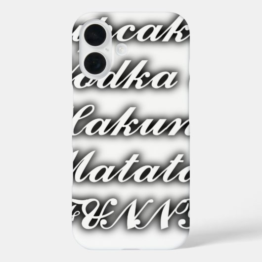 Cupcakes Wodka Hakuna Matata Lustig Case-Mate iPhone Hülle (Rückseite)