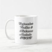Cupcakes Wodka Hakuna Matata LUSTIG Kaffeetasse (Links)