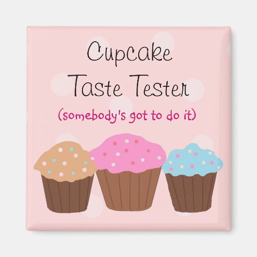 CupcakeTaste Tester Magnet (Vorne)