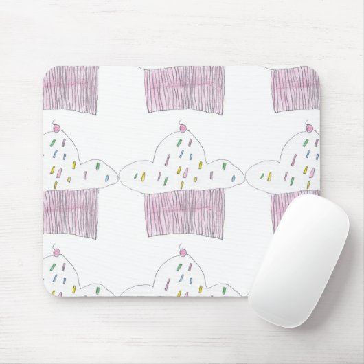 Cupcakey Mausunterlage Mousepad (Mit Mouse)