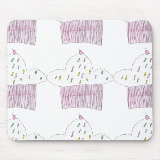 Cupcakey Mausunterlage Mousepad (Vorne)