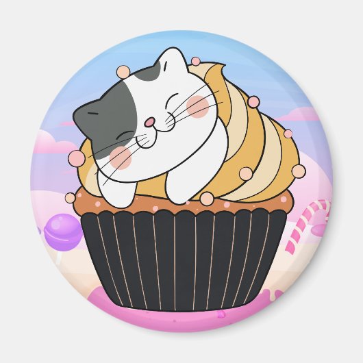 Cupcat Magnet (Vorne)