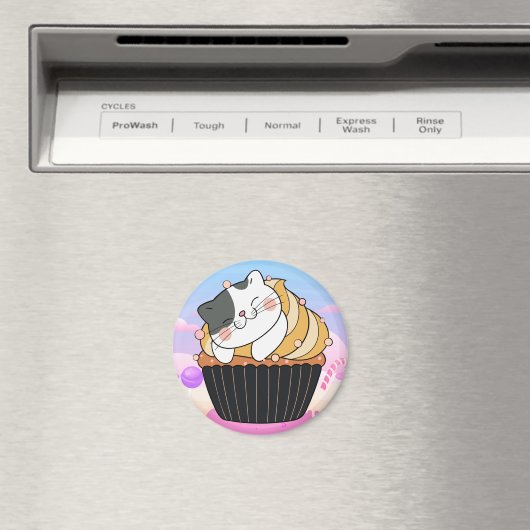 Cupcat Magnet (In Situ (Geschirrspüler))