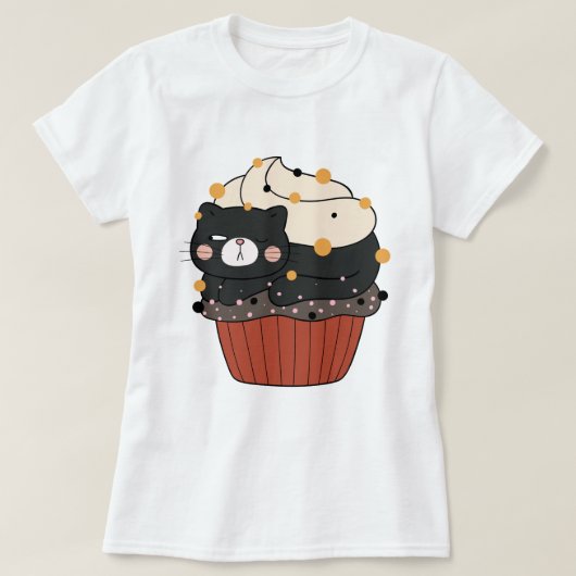 Cupcat T - Shirt (Design vorne)